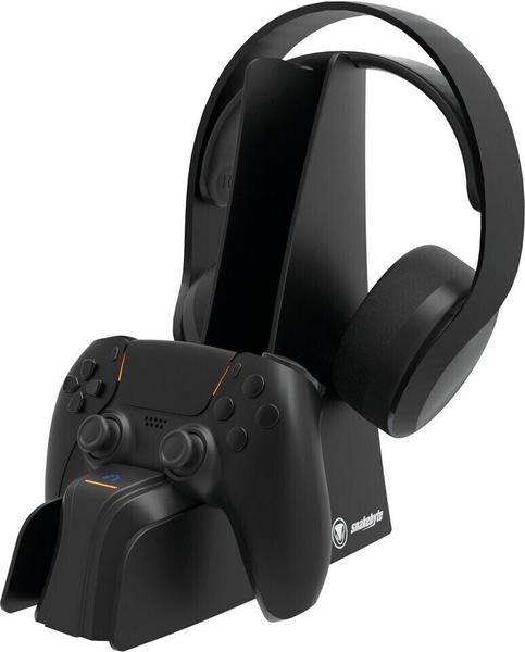 Snakebyte PS5 Dual Charge & Headset Stand 5 schwarz