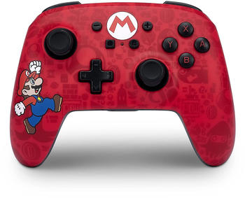 PowerA Nintendo Switch Enhanced Wireless Controller (Super Mario - Here We Go Mario)