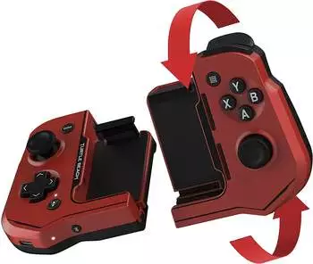 Turtle Beach Atom Controller rot/schwarz – Ergonomisches Design und präzise Steuerung