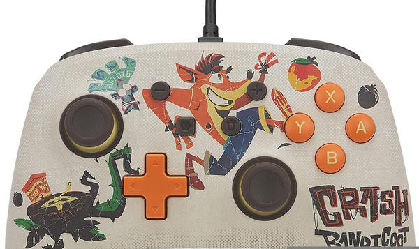 PowerA Nintendo Switch Enhanced Wired Controller (Crash Bandicoot: Quantum Crash)