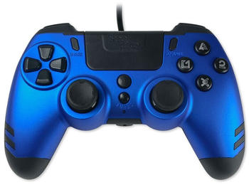 Steelplay PS4/PC Slim Pack Wired Controller blau