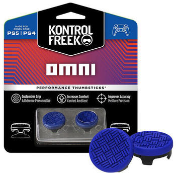 KontrolFreek PS5/PS4 Omni blau Performance Thumbsticks (4 Zinken)