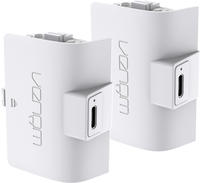 Venom VS2872, VENOM VS2872 Xbox Series S/X & One White Twin Battery Pack + 3 m Kabel