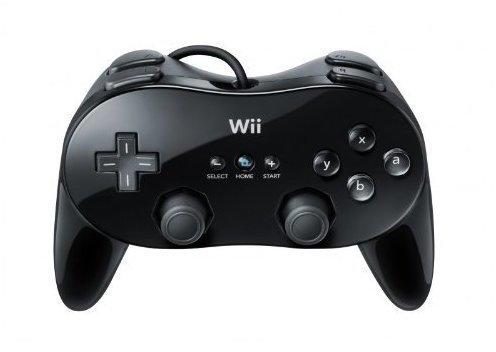 Nintendo Wii Classic Controller Pro schwarz