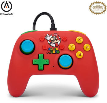 PowerA Nintendo Switch Nano Wired Controller (Super Mario - Mario Medley)