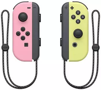 Nintendo Switch Joy-Con 2er-Set pastell-rosa/ pastell-gelb
