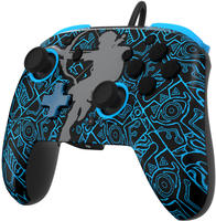 PDP 500-134-SKSG, PDP Controller Rematch Wired SheikahShoot GlowintheDark Swit