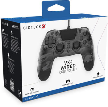 Gioteck VX-4 PS4 Wired Controller Dark Camo