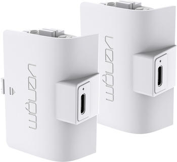 Venom Xbox Series X|S/Xbox One High Capacity Rechargeable Battery Packs White