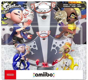Nintendo amiibo Mako + Mantaro + Muri (Splatoon Collection)