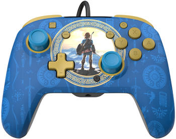 PDP Switch Rematch Wired Controller - The Legend of Zelda: Hyrule Blue