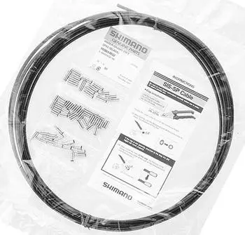 Shimano SIS-SP51 Schaltzugau&szlig;enh&uuml;lle mit Endkappen schwarz