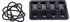 SRAM AXS Batterieladegerät 4-Port mit USB-C Kabel (00.3018.359.000)