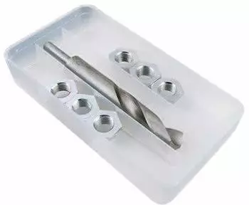 VAR Schaltaugen-Reparatur-Kit CD-13000 mit 12mm HSS-Spiralbohrer