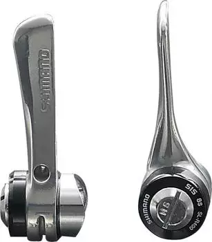 Shimano SL-R400 Unterrohrschalthebel 2-/3-fach links, silber
