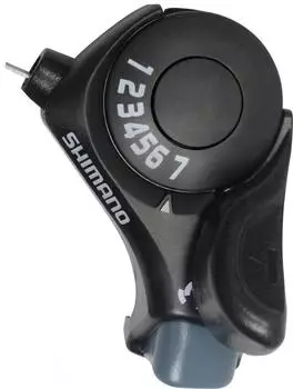 Shimano Tourney SL-TX30 Schalthebel 7-Gang/6-Gang schwarz (E-SLTX30R7AT)