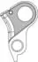 UNION GH-311 Schaltauge Aluminium für Cube-Rahmen (GH-311)