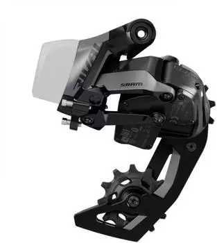 SRAM Rival AXS E1 Schaltwerk 12-fach, Medium, schwarz/grau (00.7518.196.000)