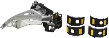 Shimano FD-TY710 Umwerfer Top-Swing Dual-Pull 3-fach, 66-69&deg; (FD-TY710)