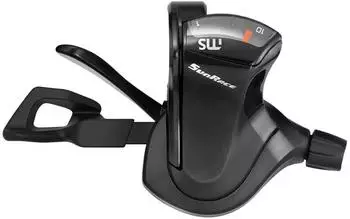 SunRace DLMS30 Daumenschalthebel 10-fach rechts, schwarz (08484008)