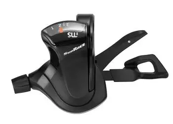 SunRace DLMS-30 Daumenschalthebel, schwarz (DLMS-30)