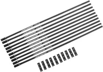 Jagwire Flexible Schalth&uuml;lle CGX-SL 4mm, 240mm, 10 St&uuml;ck, schwarz (CHA152)