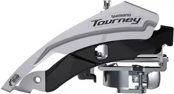 Shimano Tourney FD-TY600-L6 Umwerfer vorne 8/7/6-fach (FD-TY600-L6)
