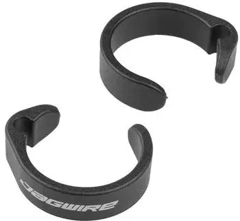 Jagwire C/Ring E-Bike Kabelhalterung 19-22,2mm schwarz, 4 Stück