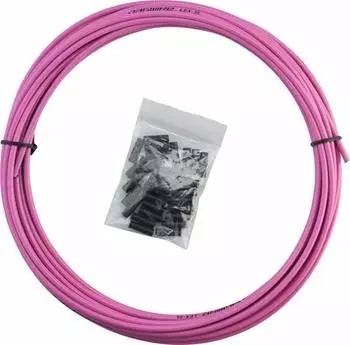 Jagwire Schaltgehäuse LEX-SL Slick-Lube 4mm 10m, rosa