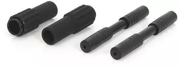 XLC Schaltzugjustierer Mini-Inline SH-X10 schwarz, 2er-Set (2501152300)