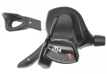 SunRace DLM403 Schalthebel links 3-Gang, schwarz (DLM403)