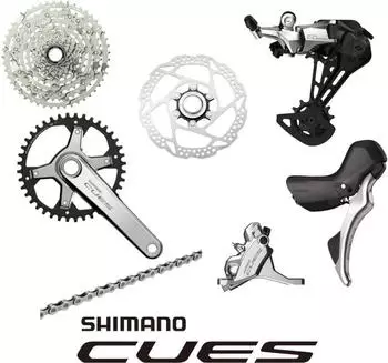 Shimano CUES U6000 "Polished Silver Edition" 1x10-fach Gruppe
