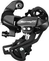 Shimano 2091106900, Shimano TOURNEY TX RD-TX800-SGS Schaltwerk 7/8-fach silber