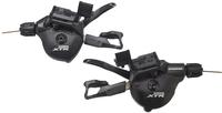 Shimano ISLM9000LBP, Shimano XTR-Schalthebel-Set f&uuml;r 2/3-Gang-Schaltklinke Schwarz