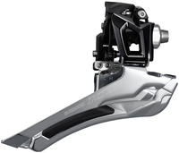 Shimano 08481129, SHIMANO Umwerfer 105 FD-R7000 11-fach Schelle 31 - 8 mm mit Adapter