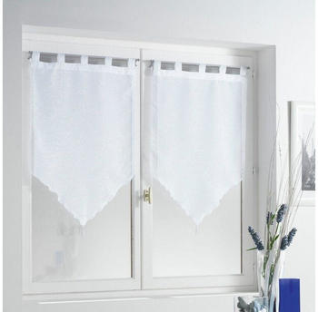 Douceur d'Intérieur 2 Stk. Lissea 60x120 cm weiß