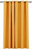 vidaXL Verdunkelungsvorhang mit Ösen Leinenoptik Gelb 290x245 cm (321195)
