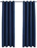 vidaXL Verdunkelungsvorhänge mit Metallösen 2 Stk. Blau 140x225cm (134451)