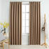 vidaXL Verdunkelungsvorhänge mit Haken 2 Stk. Taupe 140x175cm (134438)