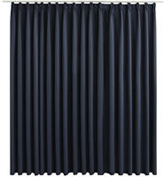 vidaXL Verdunkelungsvorhang mit Haken Anthrazit 290 x 245 cm