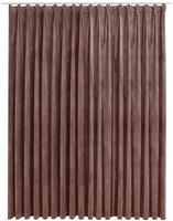 vidaXL Verdunkelungsvorhang mit Haken Samt Antik-Rosa 290 x 245 cm