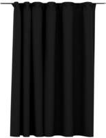 vidaXL Verdunkelungsvorhang mit Haken Leinenoptik Anthrazit 290x245 cm