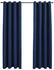 vidaXL Verdunkelungsvorhänge mit Metallösen 2 Stk. Blau 140x175 cm (134450)