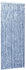 vidaXL Insektenschutz-Vorhang Blau, Weiß und Silbern 90x220cm Chenille (284274)