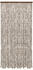 vidaXL Insektenschutz-Vorhang Taupe und Weiß 100x220 cm Chenille (325462)