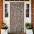 vidaXL Insektenschutz-Vorhang Beige und Hellbraun 90x220 cm Chenille (240571)