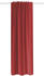 Home Wohnideen Kombibandschal, Dekoschal Thermostoff Geärbt Bordeaux 245 x 135 cm