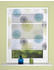 Home Wohnideen Pusteblume 130x45cm blau-grün