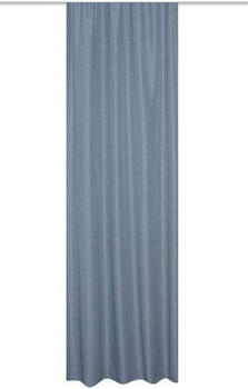 HOMEbasics Fertigschal Thermostoff mit Multifunktionsband Eskimo Blau 145x135 cm
