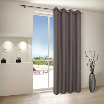 Gerster Ösenschal Uni grau 140x235 cm (708303334) Gerster Ösenschal Uni grau 140x235 cm (708303334)